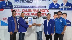Pilkada Kota Medan, Bahrumsyah Ambil Formulir ke PAN