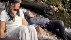 Windy Rahma Sempat Tergelincir Saat Berusaha Bangkit dari Batu