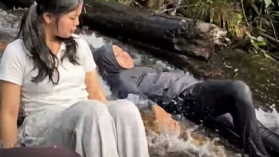 Windy Rahma Sempat Tergelincir Saat Berusaha Bangkit dari Batu